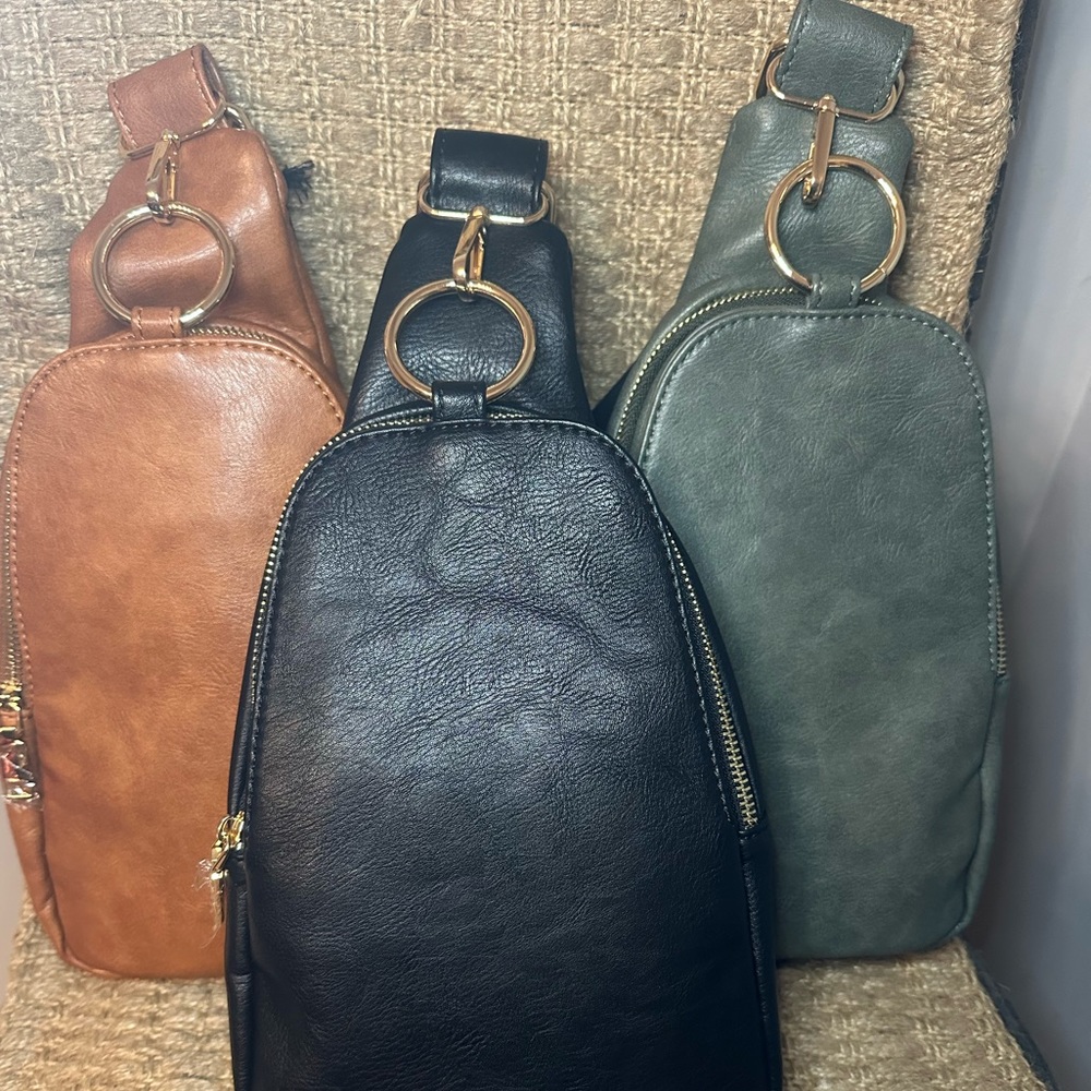 GREEN Sling Backpack